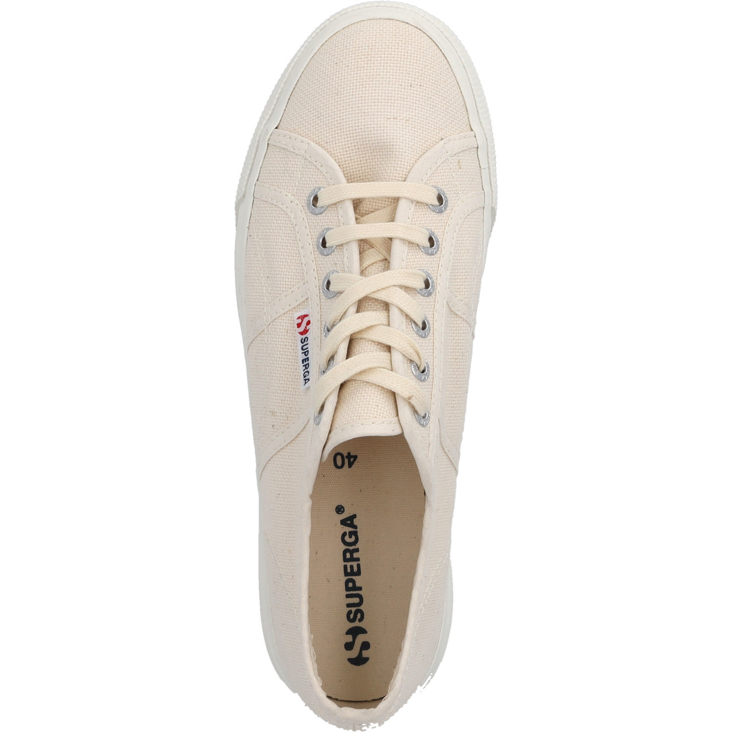 Superga 2790 Tank S111MJW, Sneakers Low, Damen, Weiß (Shadow White/Eggshell Blue)