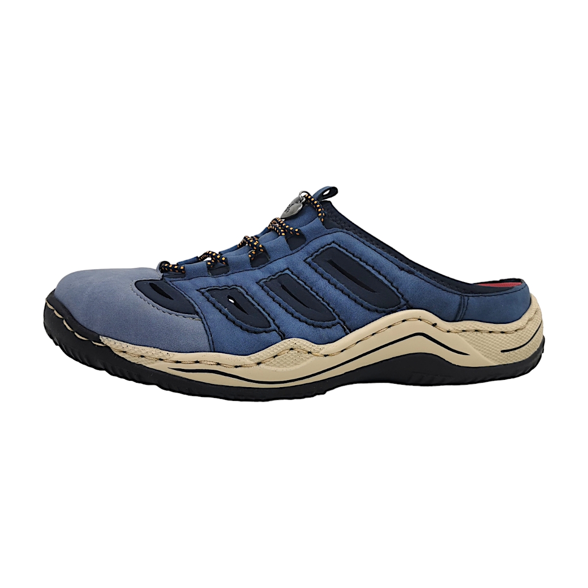 Rieker Nabukino/Morelia/Scuba L0555-10 Blau 10 Lightblue/ Jeans/ Navy