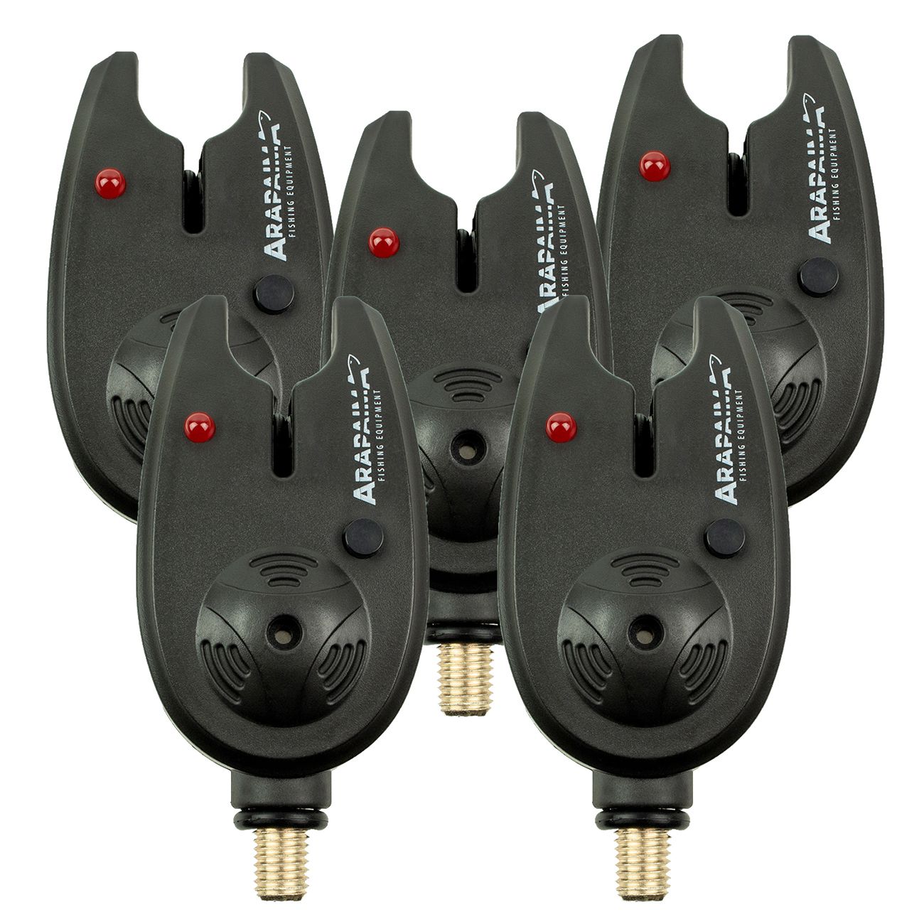 Arapaima Fishing Equipment 5-er Set elektronischer Bissanzeiger