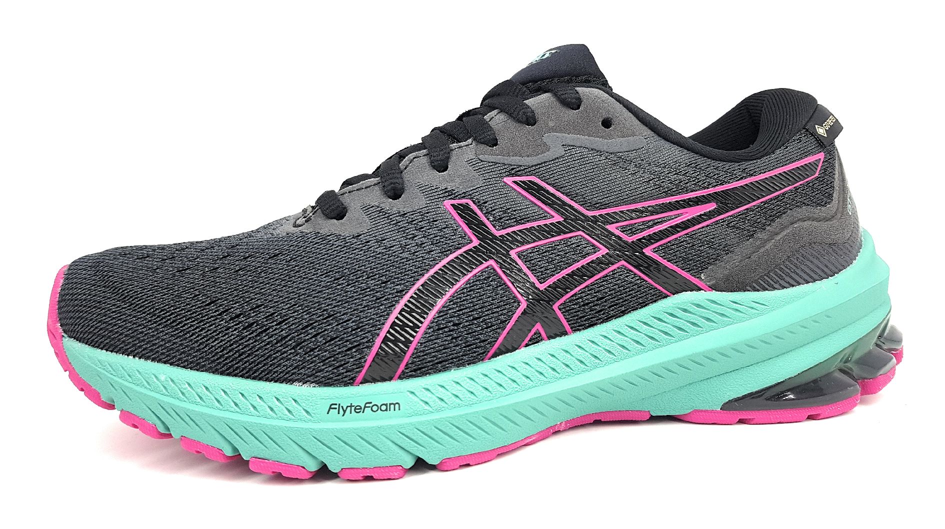 Asics GT-1000 11 GTX 1012B277-001 Grau 001 black/ fuchsia
