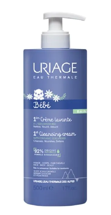 Uriage Bebe 1St vaikų valomasis kremas