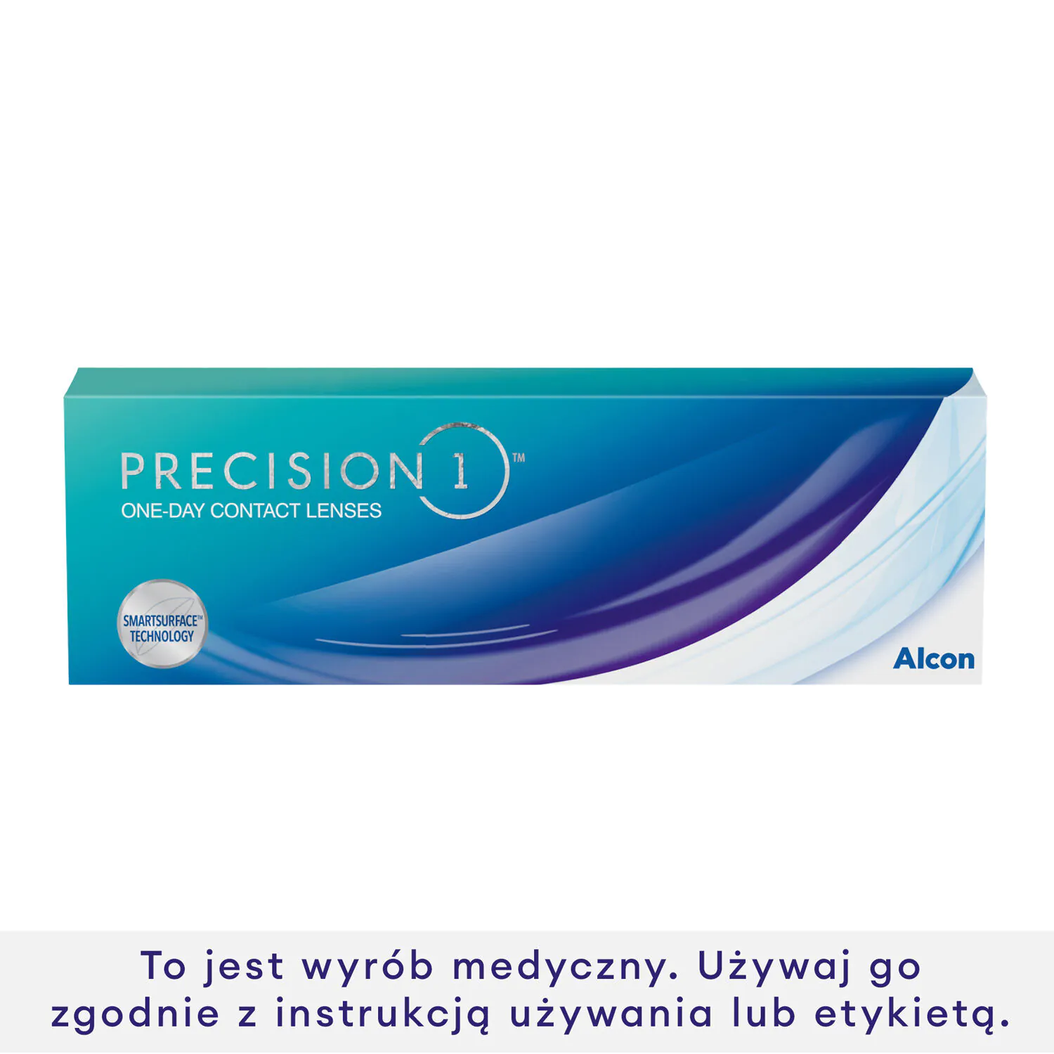 Precision 1, jednodnevne kontaktne leće za jednokratnu upotrebu, dioptrija -02.00