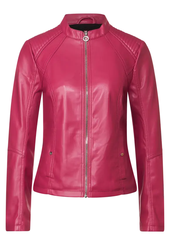 Street One Jacke in Lederoptik