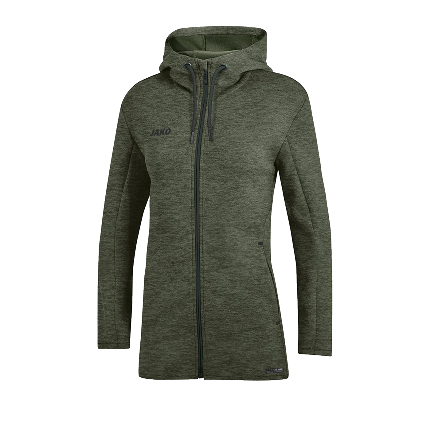JAKO Premium Basic Kapuzenjacke Damen Grün F28