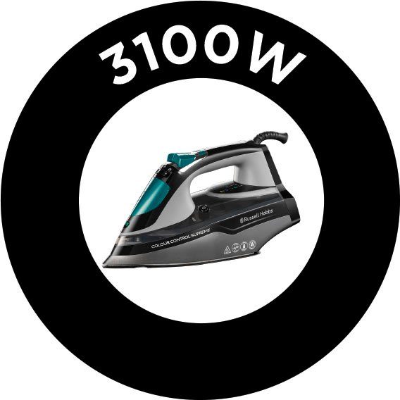 RUSSELL HOBBS Dampfbügeleisen 25400-56 Colour Control Supreme, 3100 W