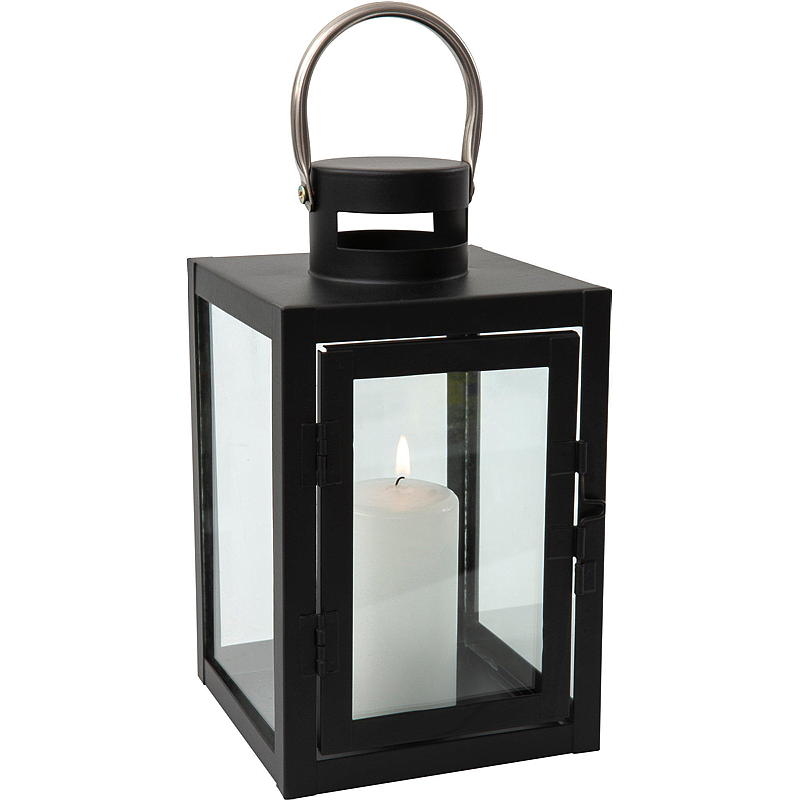 Home Lykt Slettnes 14x14x25 cm sort