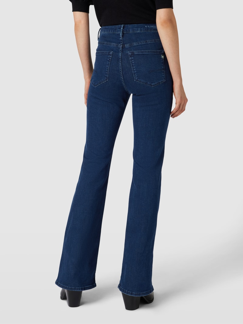 Jeans im 5-Pocket-Design Modell 'CELIA' in dunkelblau