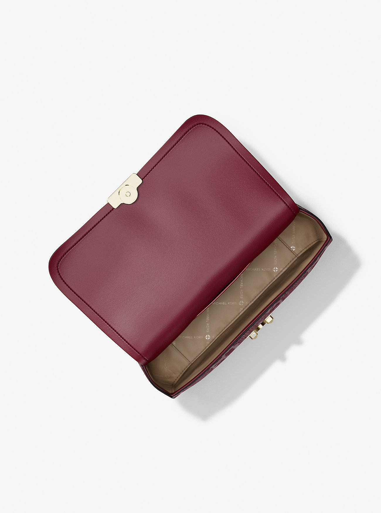 Tribeca stor slangepreget skinnskulderveske - MULBERRY
