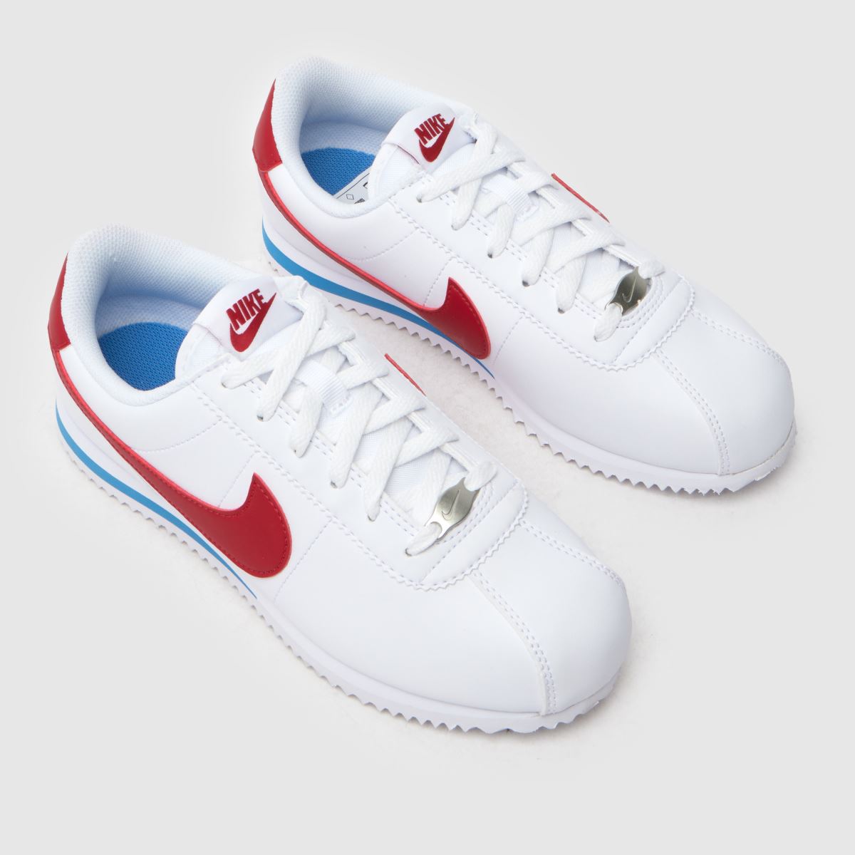 Belo-rdeči športni copati Nike Cortez Youth