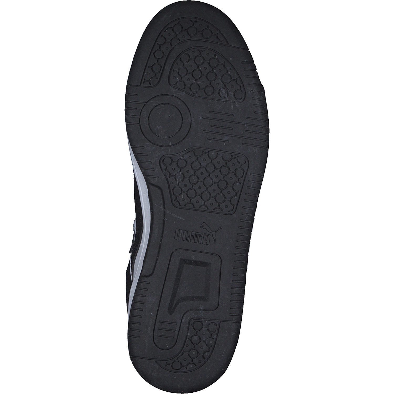 Puma Rebound v6 Mid Jr. 393831, Stiefel, Schwarz