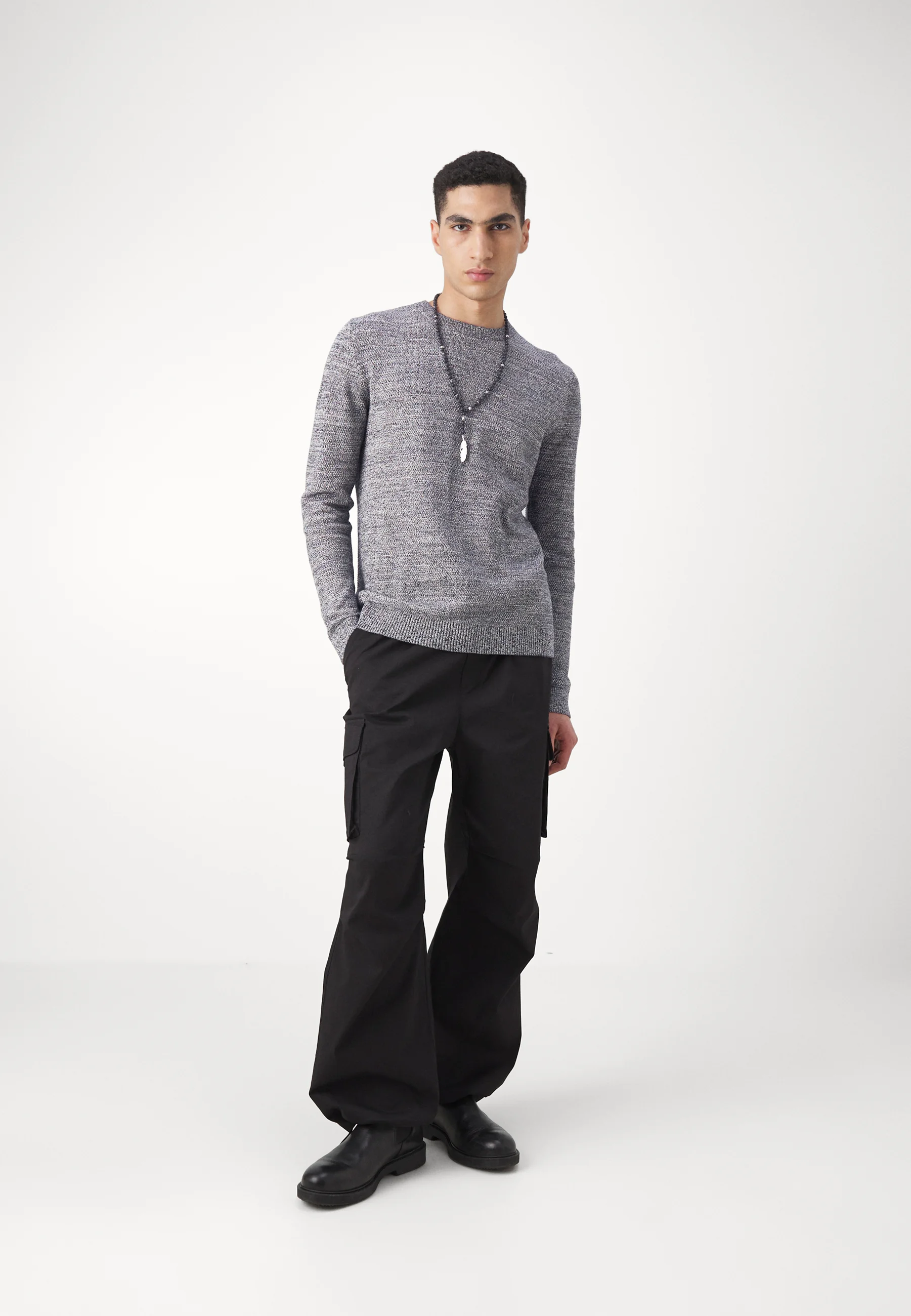 Suéter SLHMAX STRUCTURE CREW NECK de Selected Homme