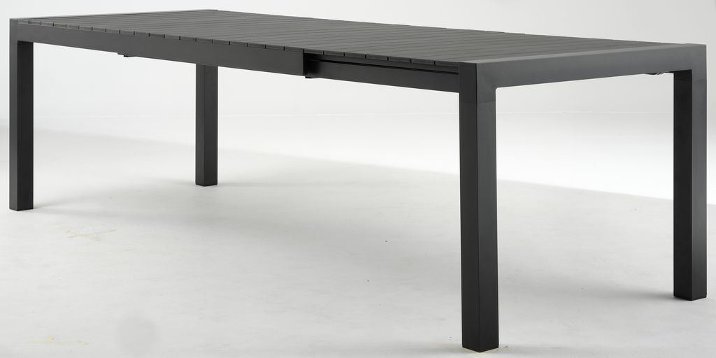 HESTEHAVE Stół ogrodowy HESTEHAVE S95xD205/275 czarny
