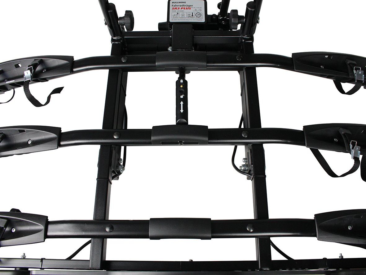 Bullwing Kupplungsfahrradträger SR3 Plus Fahrradträger für 3 Fahrräder