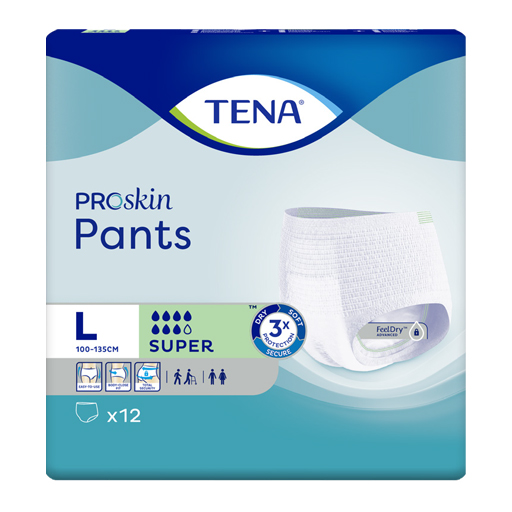 TENA PANTS Super L bei Inkontinenz  12 St