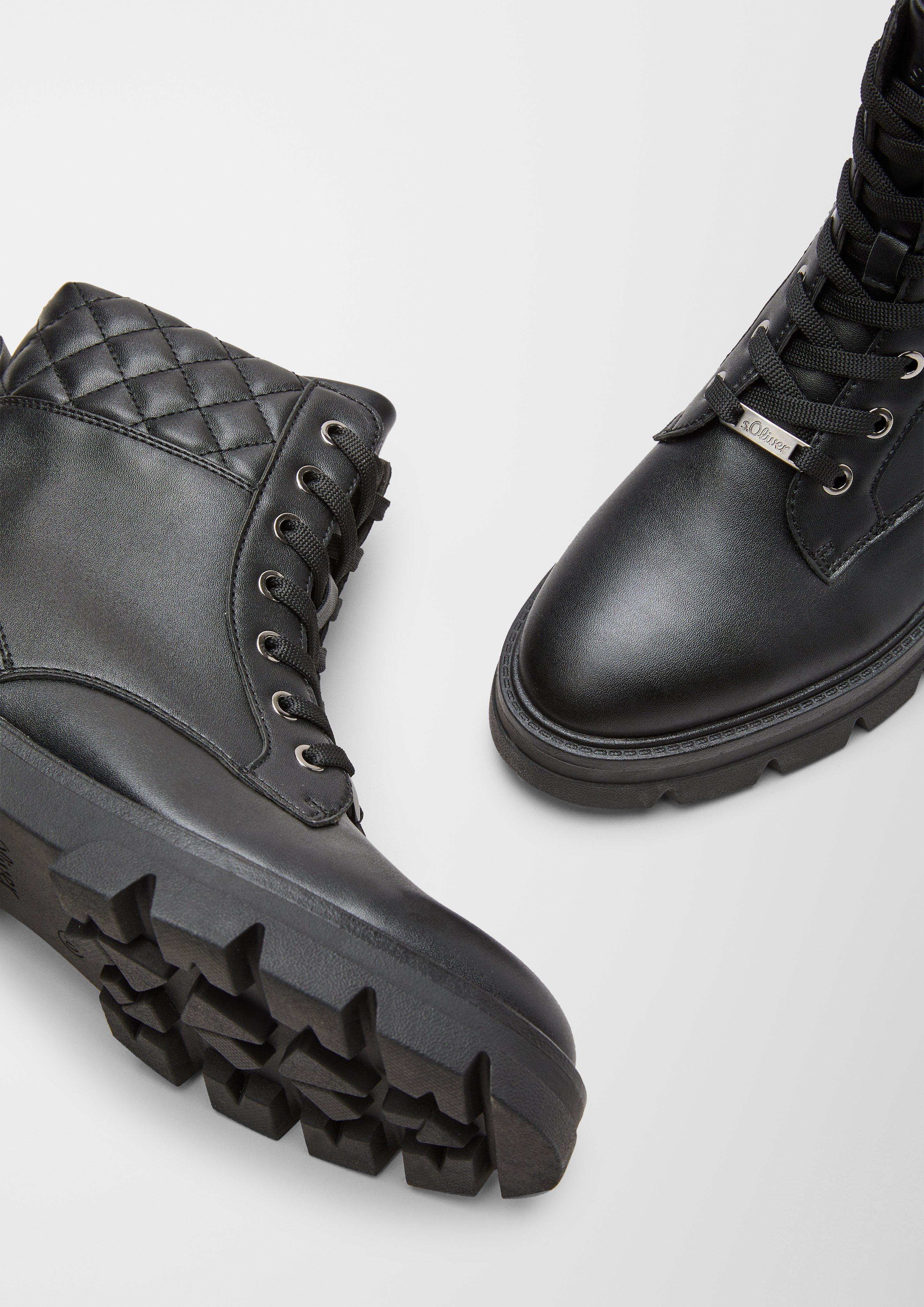 Stiefeletten mit Steppmuster  6006472-001