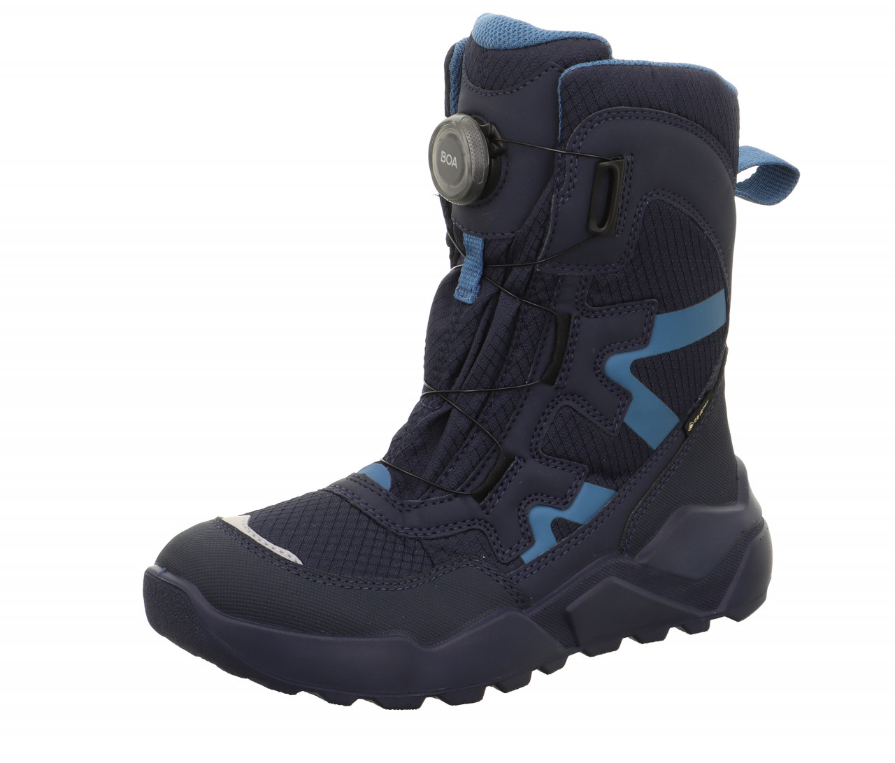 ROCKET - Blau Stiefel mit BOA® Drehverschluss