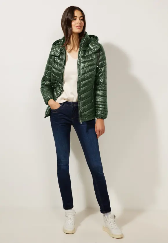 Street One Kurze Steppjacke mit Kapuze