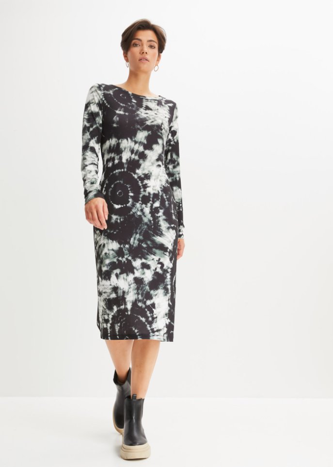 Midi-Shirtkleid