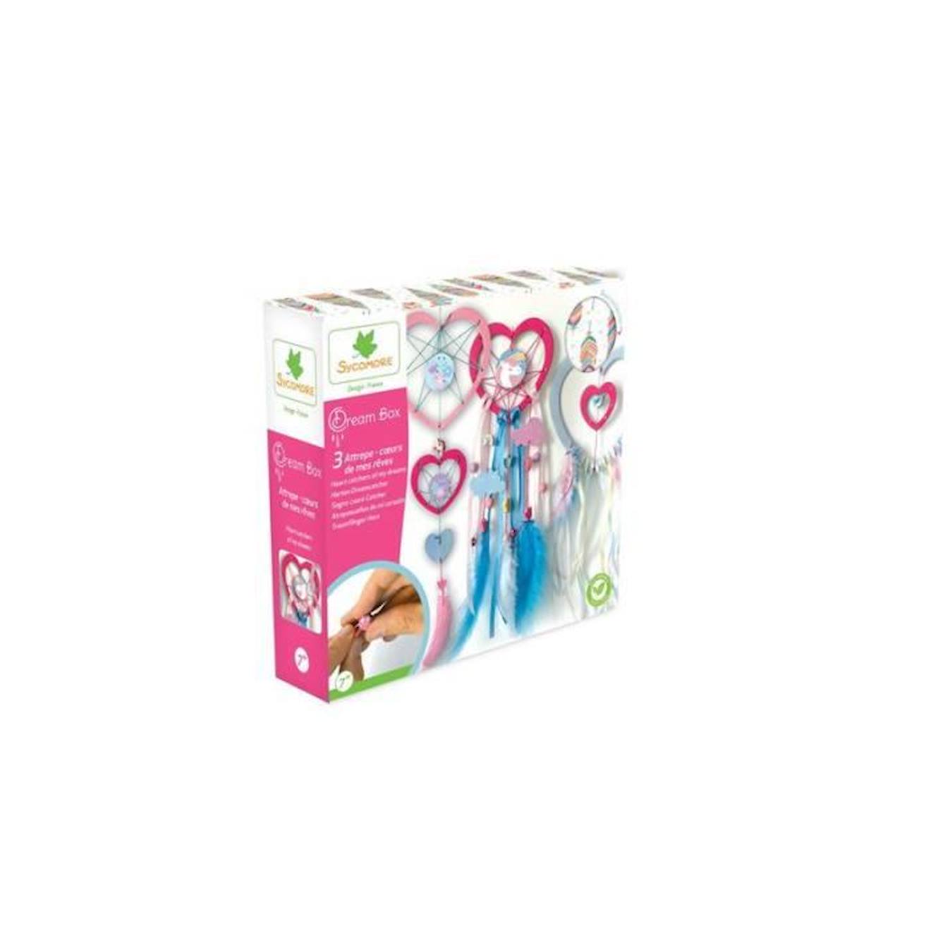 Jeu créatif Sycomore Attrape cœur de mes rêves Multicolore bleu