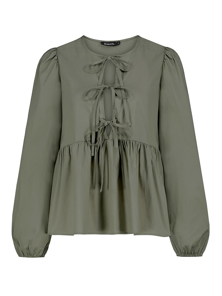 Sublevel Bluse in Oliv günstig kaufen