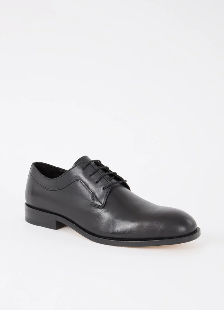 Kožené šněrovací boty HUGO BOSS Limber