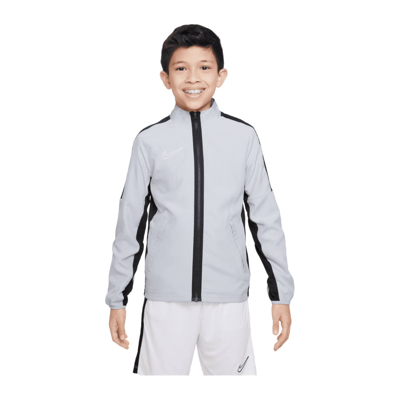 Nike Academy Woven Trainingsjacke Kids Grau F012