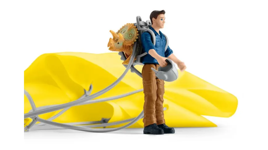 Schleich 41471 - Dinosaurier - Dino Fallschirmrettung