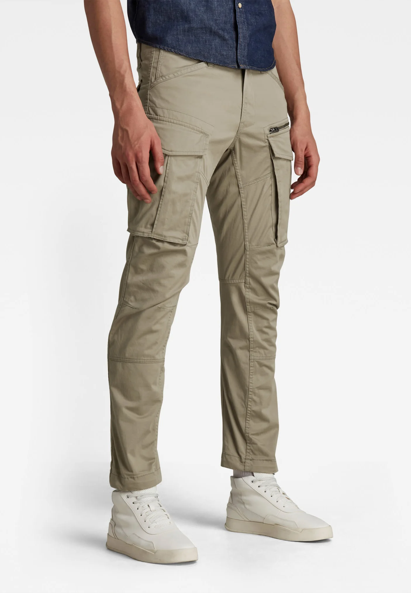 G-Star ROVIC ZIP 3D TAPERED - Pantalones cargo