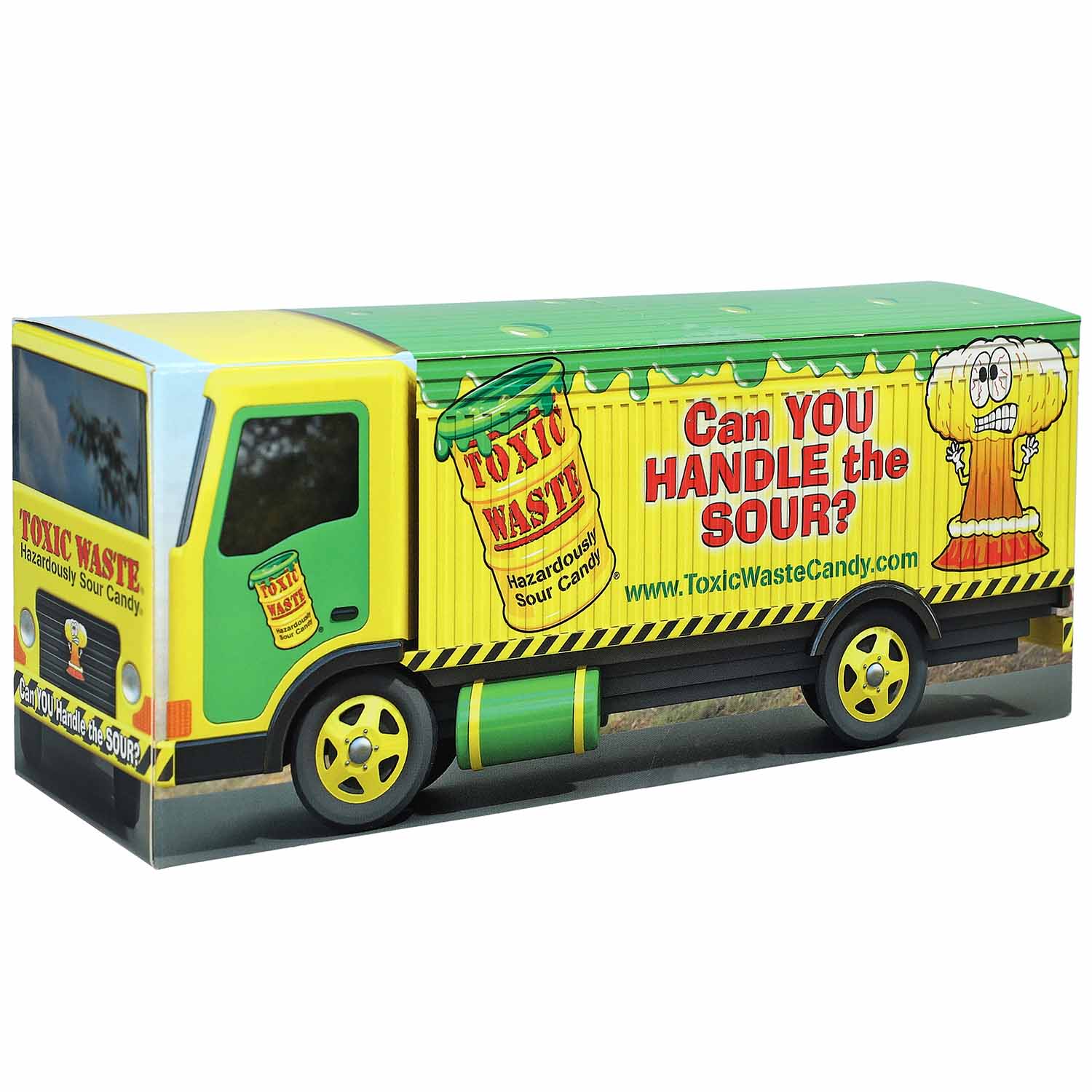 Toxic Waste Yellow Sour Candy Truck 3x42g