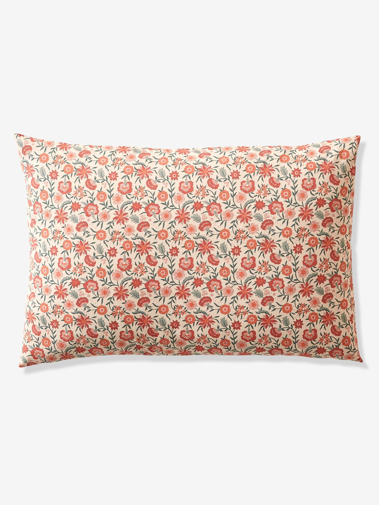 Vertbaudet Kinder Bettwäsche-Set HIPPIE - beige/mehrfarbig