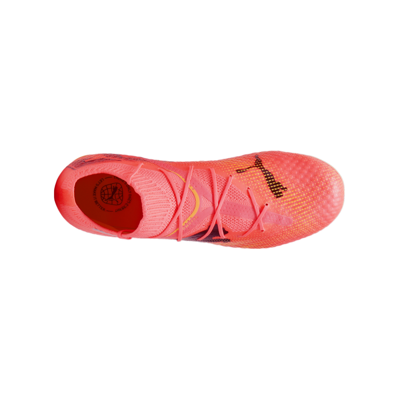 PUMA FUTURE 7 Pro FG/AG Jr Kids Rosa Schwarz F03