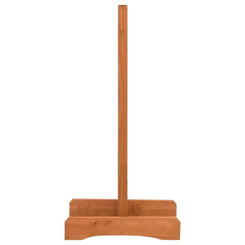 vidaXL Gartenzaun Garten-Rankzaun Orange 120x60 cm Massivholz Tanne, (1-St)