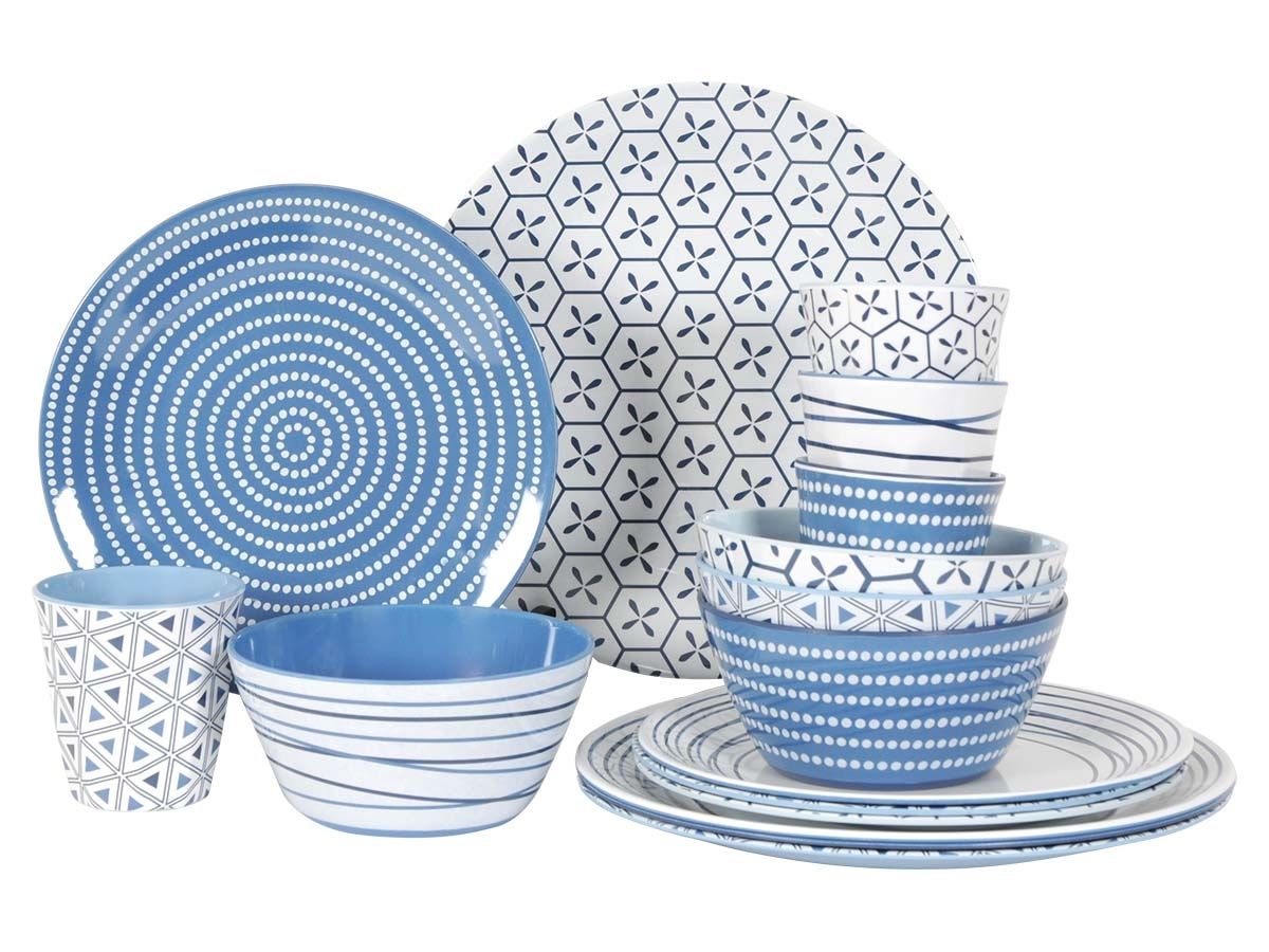 Bo-Camp mix & match 16-teiliges Geschirrset
