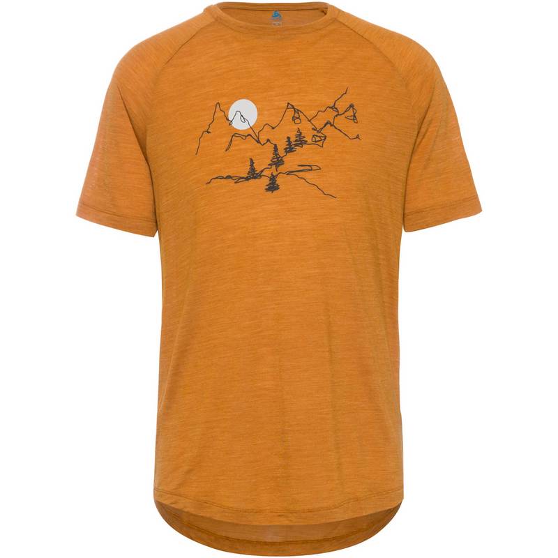 Odlo ASCENT 130 LANDSCAPE Funktionsshirt Herren