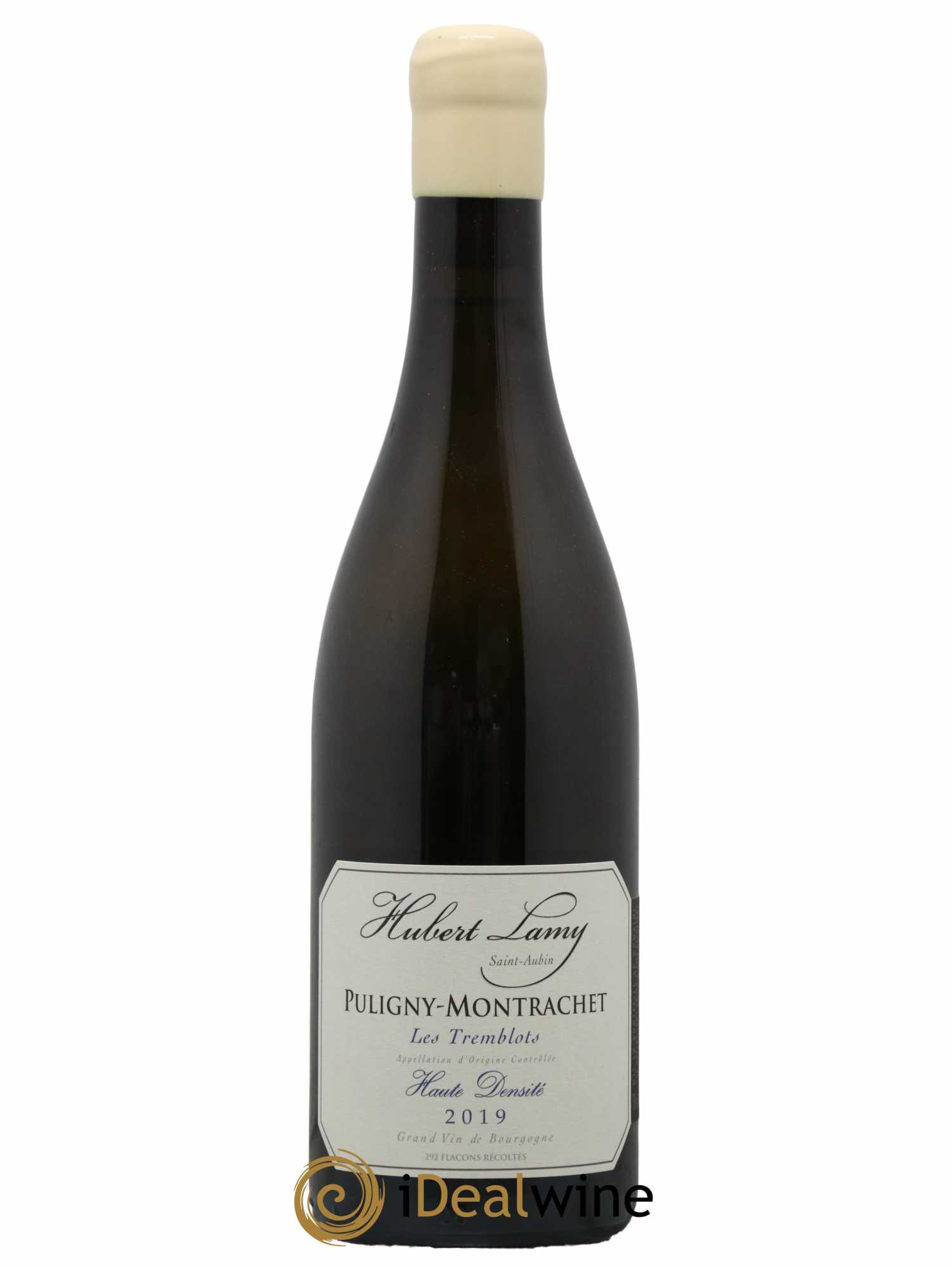 Puligny-Montrachet Les Tremblots Haute Densité Hubert Lamy  2019 - Lot de 1 Bouteille
