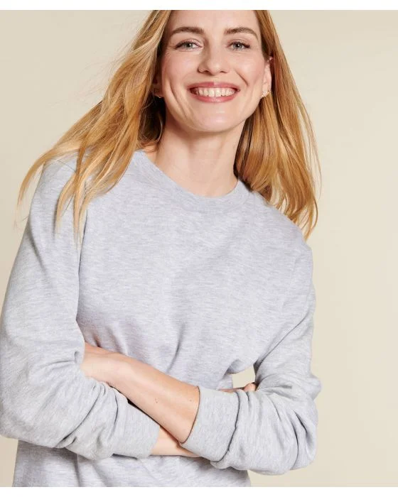 Sweat-shirt molleton douillet