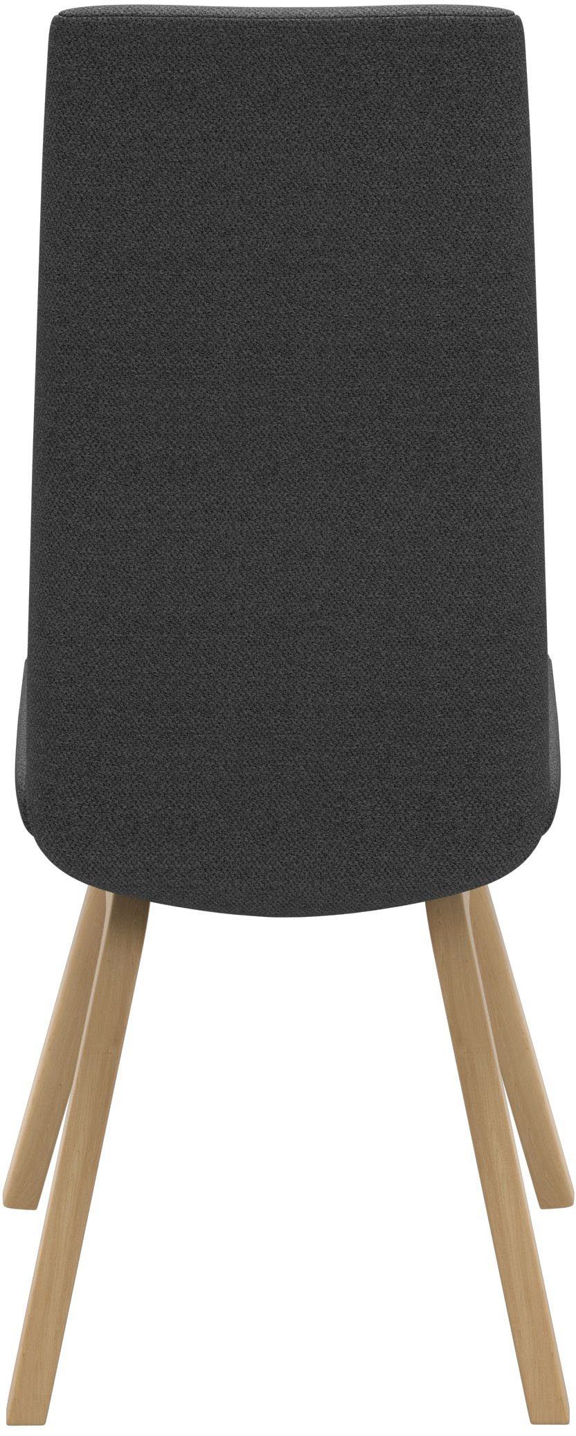 Stressless® Polsterstuhl Laurel, High Back, Größe M, mit schräggestellten Beinen in Eiche natur
