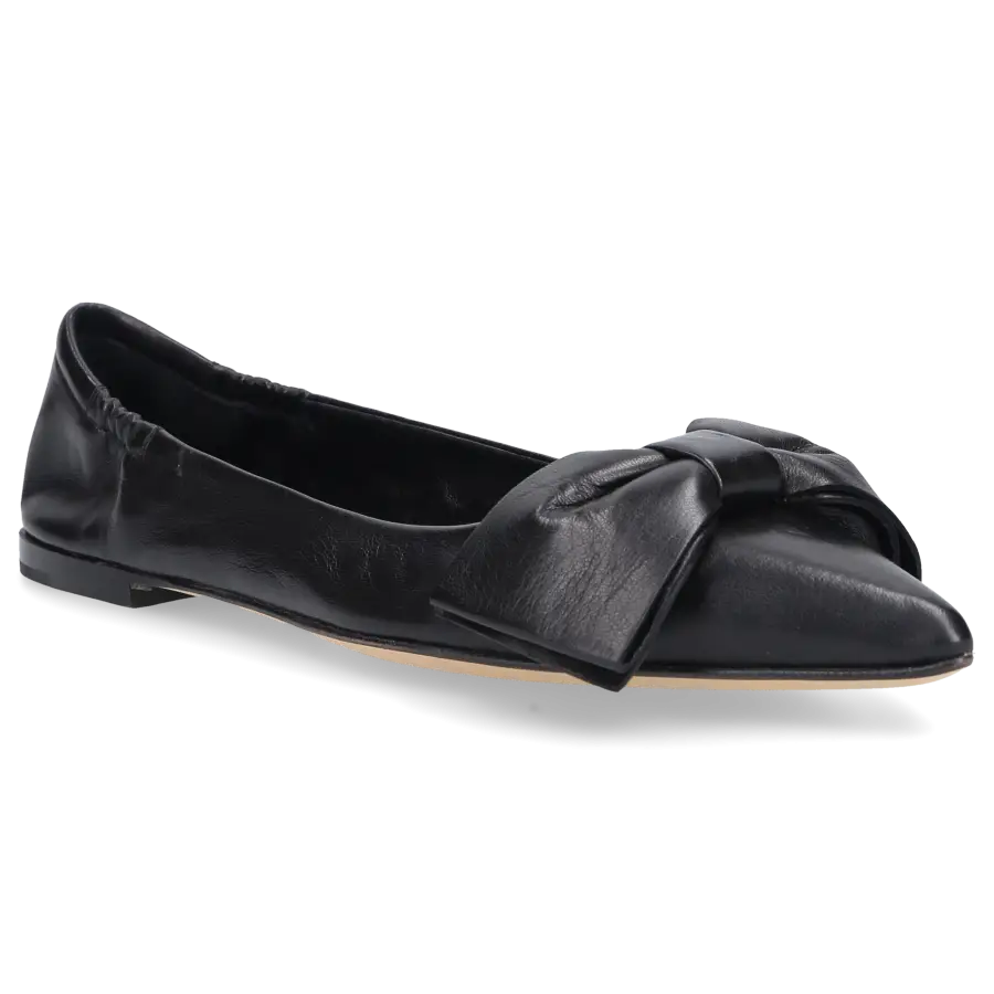 Pomme D`OR - Ballerinas 0798 Nappaleder - schwarz