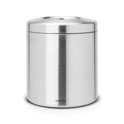 BRABANTIA Papierkorb BRA297960 Grau Stahl L