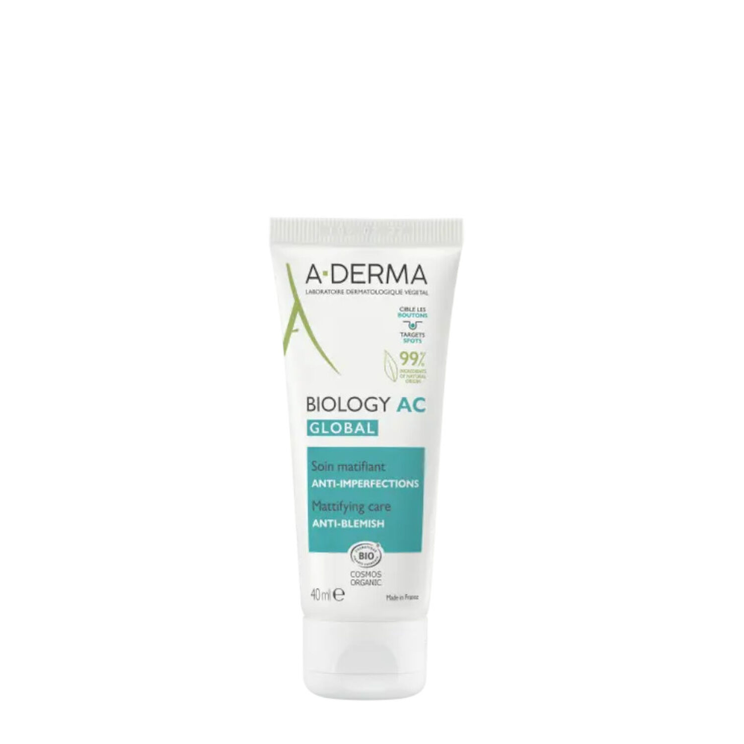 a-derma Biology Global Soin Matifiant Anti-Imperfections