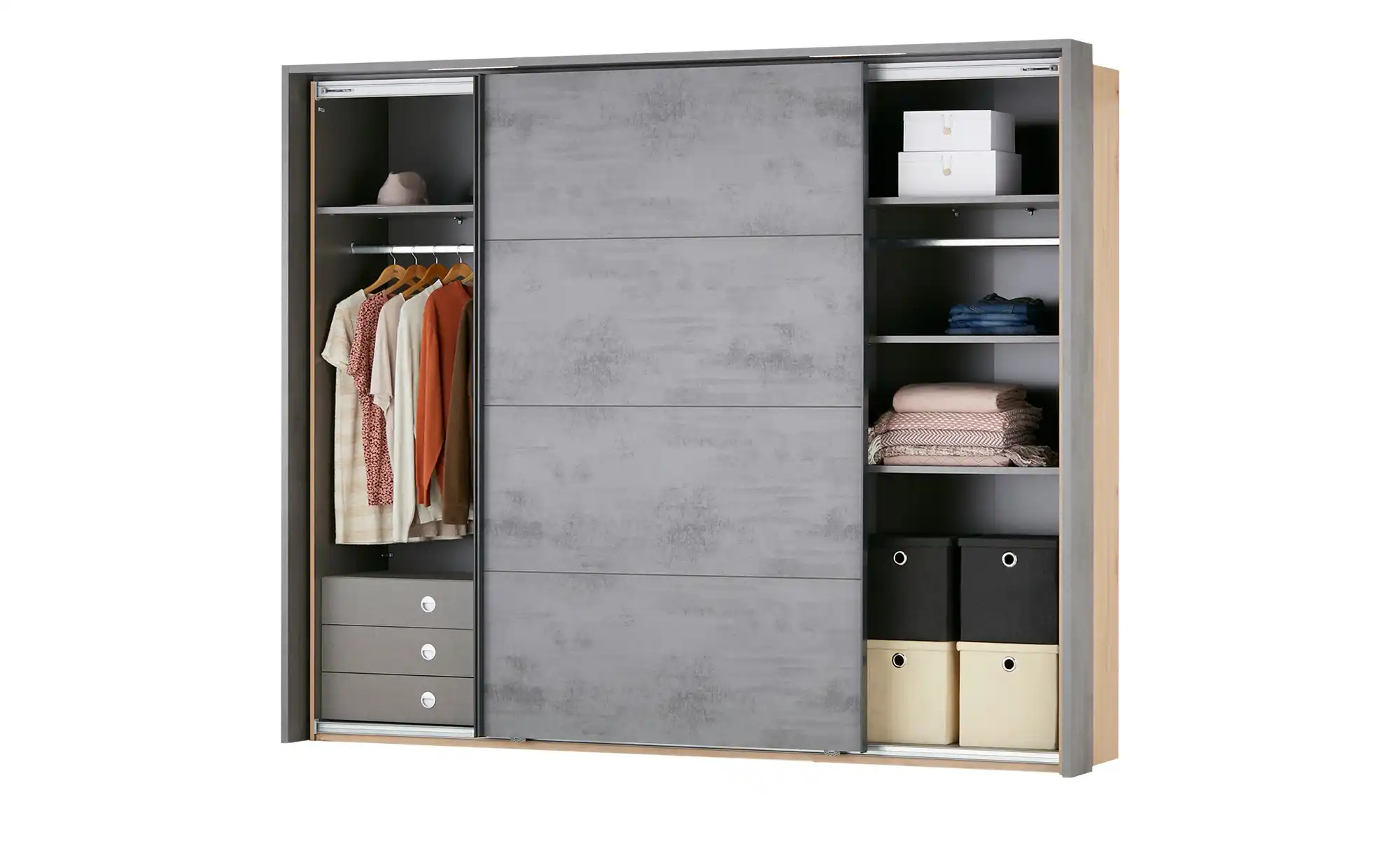 Schwebetürenschrank, 2-türig