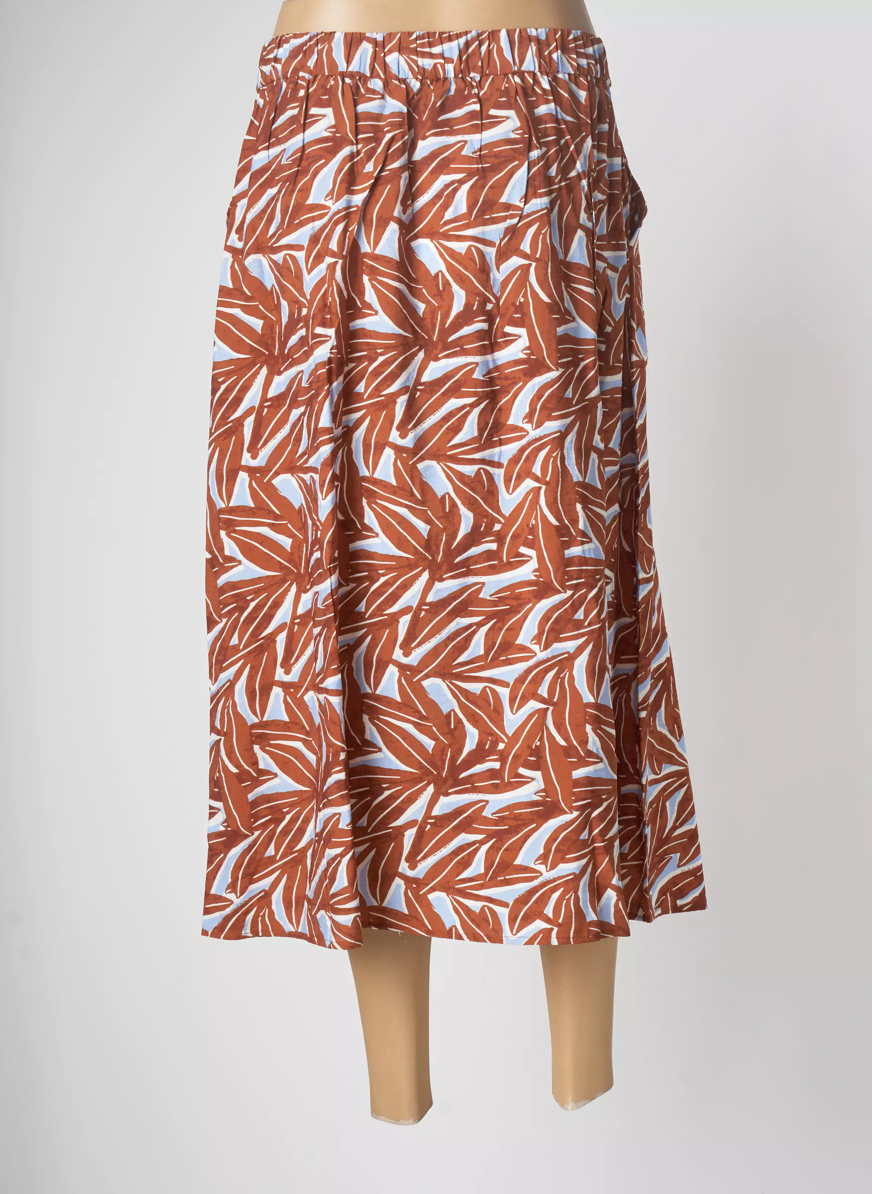 Object Jupes Mi Longues Femme couleur rouge