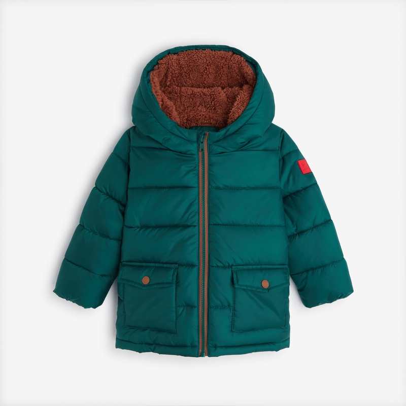 Parka bébé garçon vert cèdre Catimini