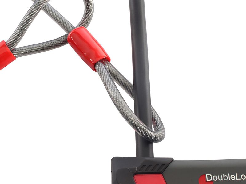 DoubleLock U-Lock Bügelschloss mit Kabel