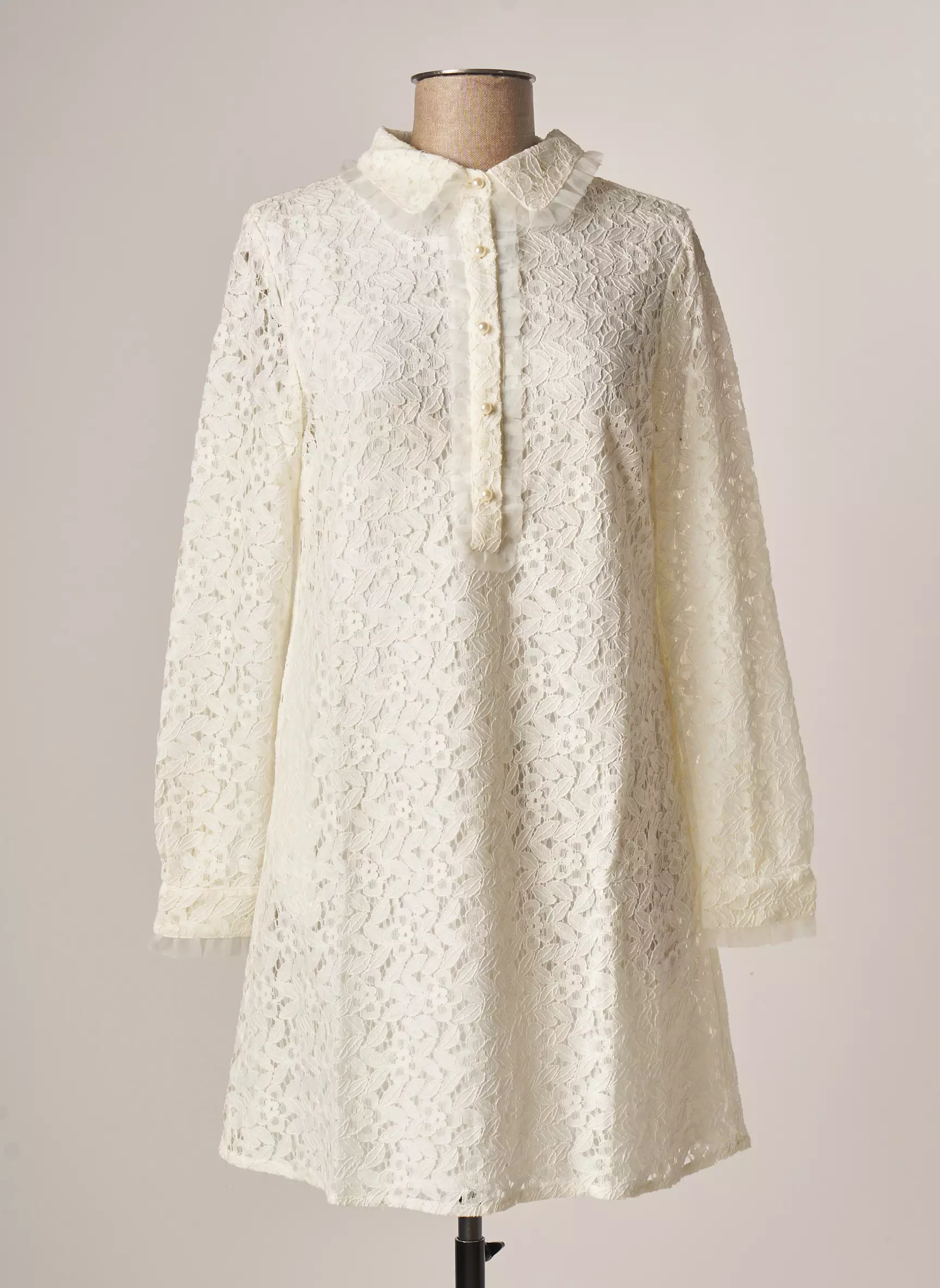 Molly Bracken Robes Courtes Femme couleur beige