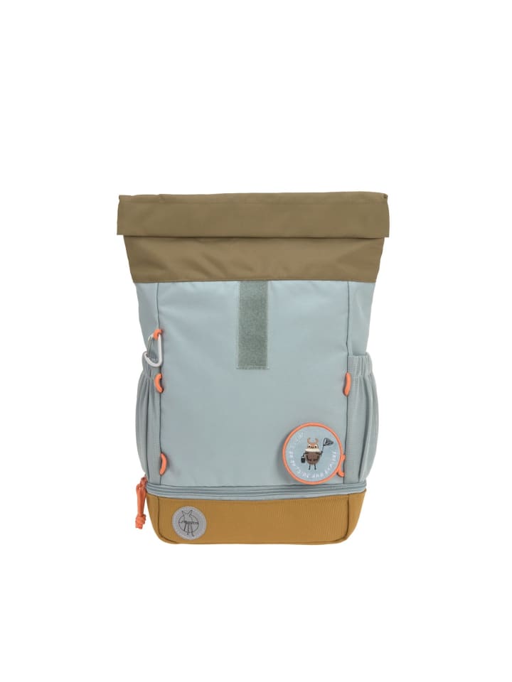 Lässig Lässig Kindergartenrucksack Rolltop Nature light blue günstig kaufen onesize