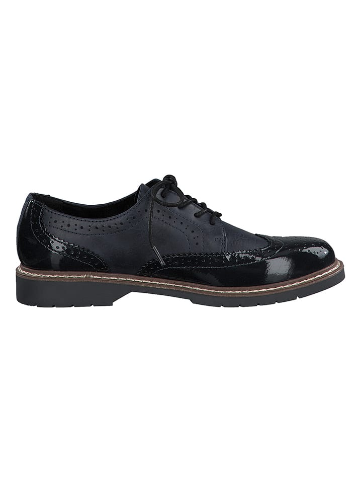 s.Oliver Schnürschuhe in Dunkelblau günstig kaufen