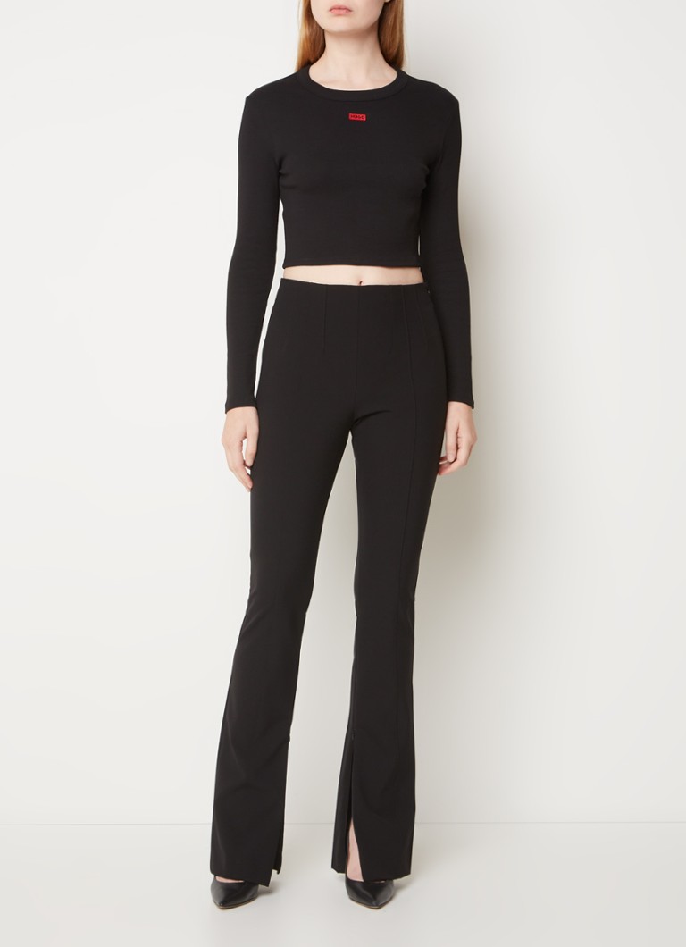 Top corto HUGO BOSS Dafilomena con logo