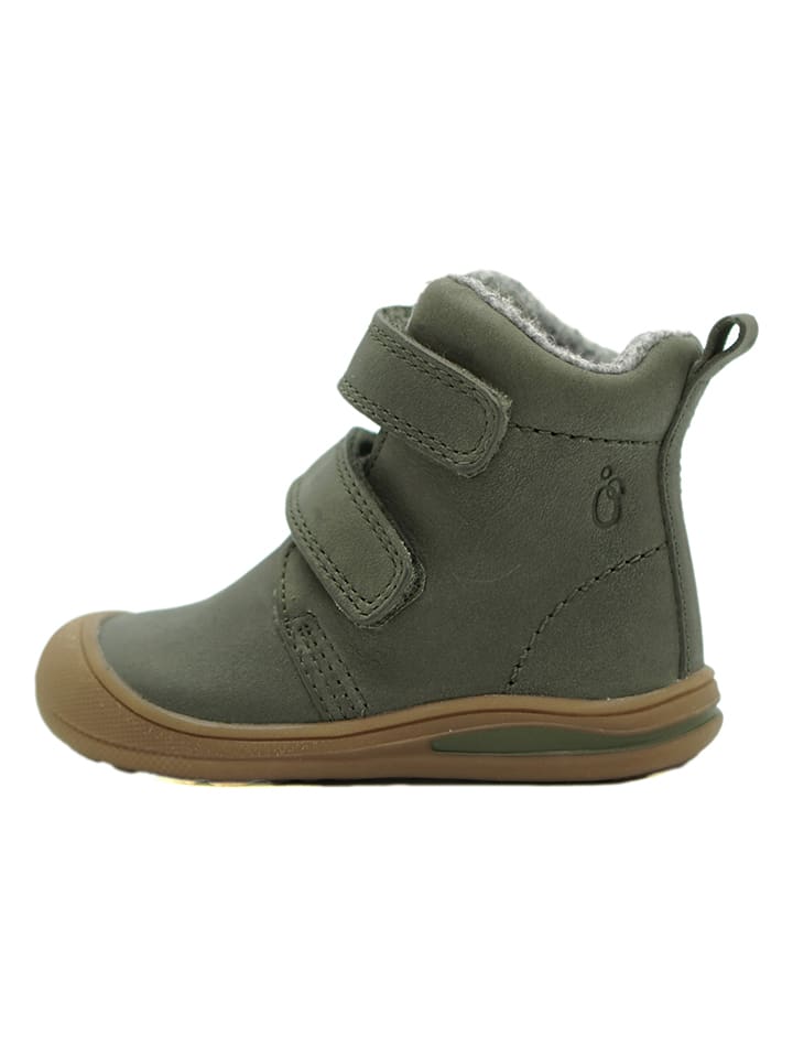 lamino Leder-Boots in Grün günstig kaufen