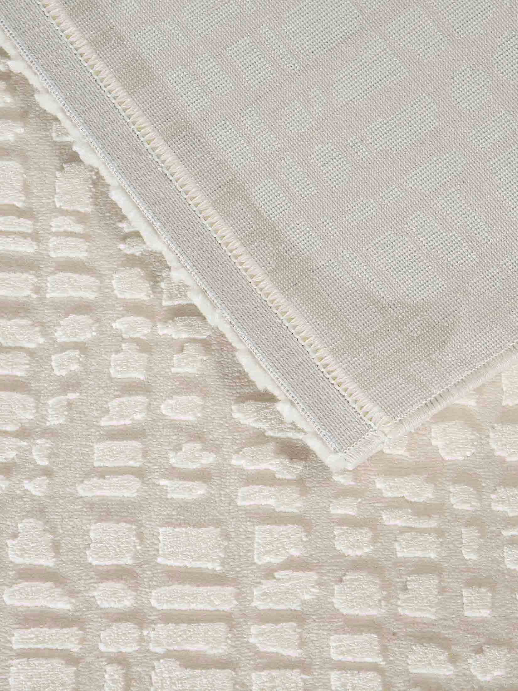 Bayonne Moderner Teppich, Creme